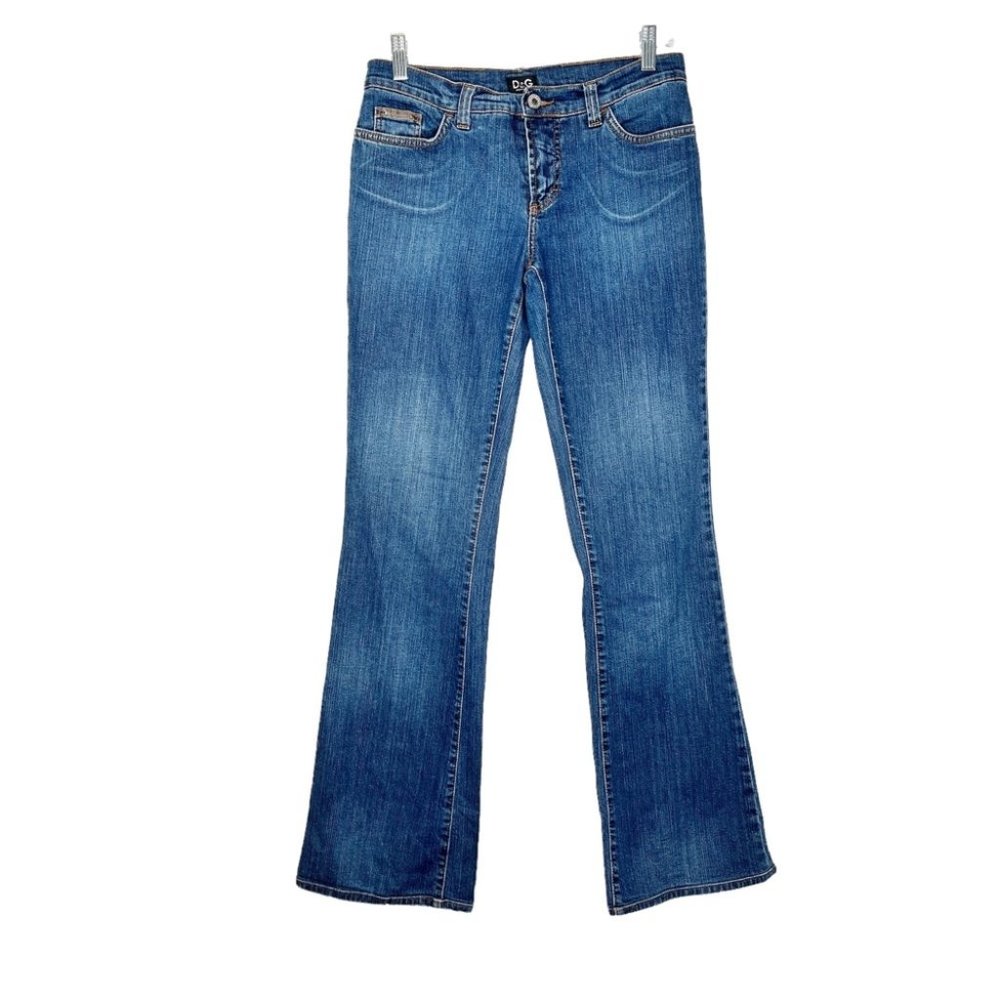 D&G Blue Flare Jeans - Wide Leg Denim